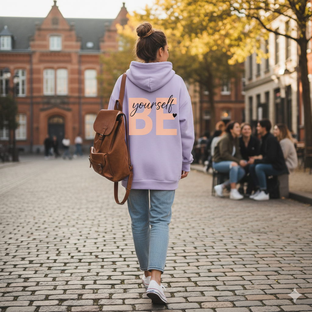 Heartfelt Pup Oversized Hoodie